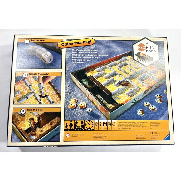 Bugs in the Kitchen Board Game Hex Bug Nano Special Edition Open Box - Picture 2 of 13